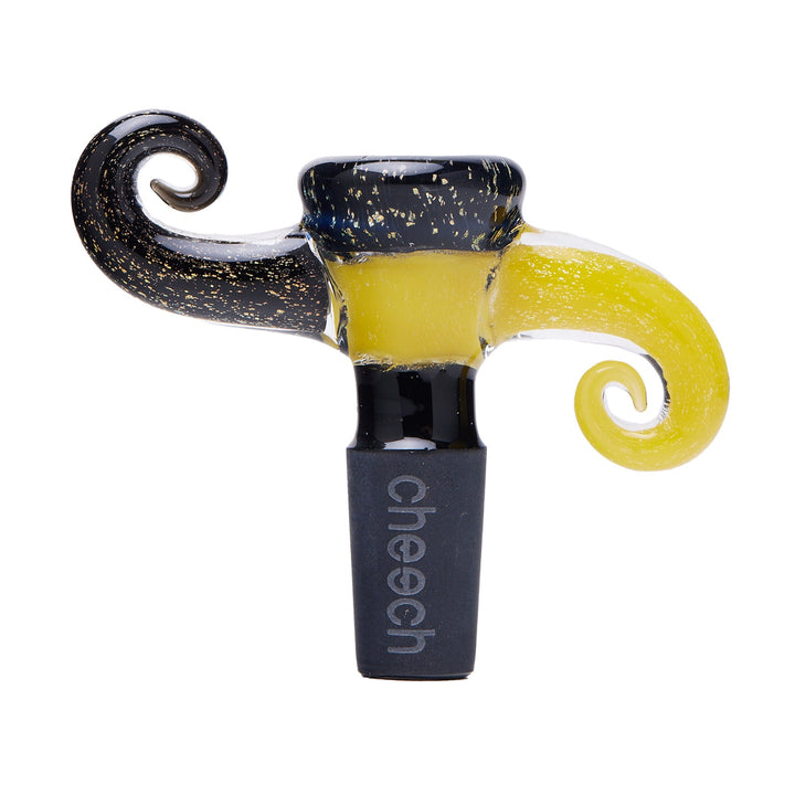 Cheech Glass 2" 14mm Dichro Horns Up and Down - Headshop.com