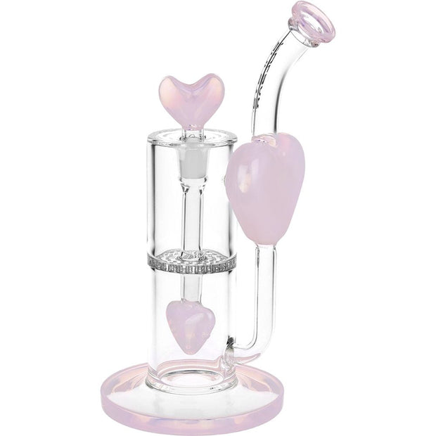 Pulsar Hearts on Hearts Recycler Water Pipe - 8.25" / 14mm F - Headshop.com