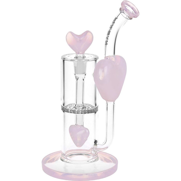 Pulsar Hearts on Hearts Recycler Water Pipe - 8.25" / 14mm F - Headshop.com