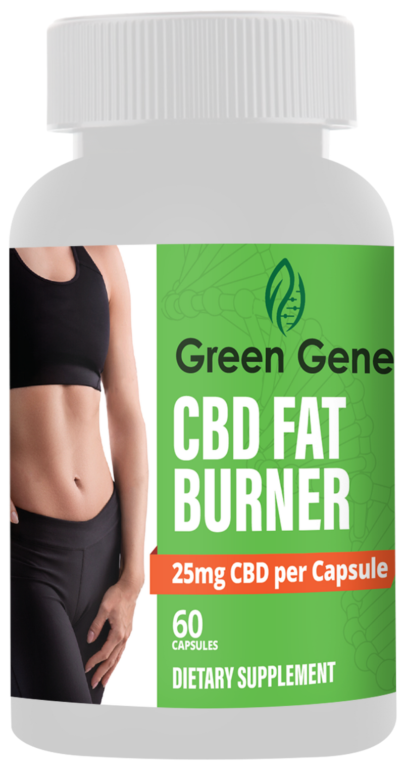 CBD Fat Burner BHB Dietary Supplement Capsules 1500MG - Headshop.com