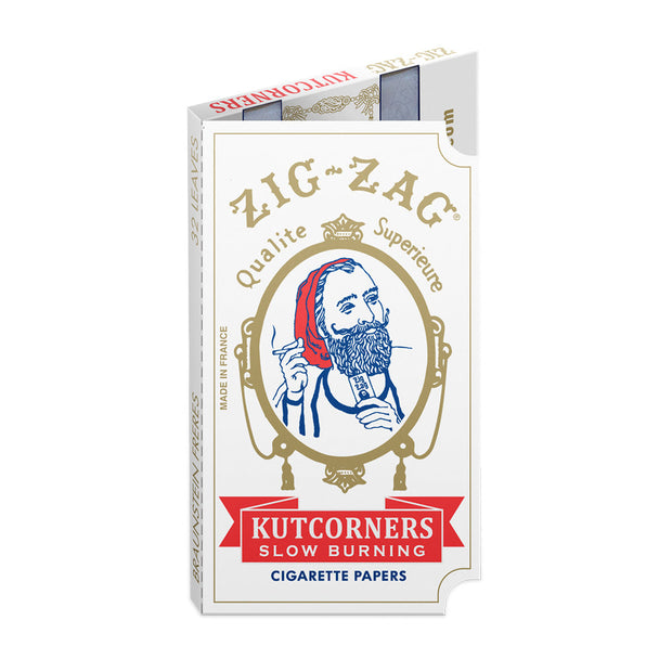 Zig Zag Cut Corner Rolling Papers - Headshop.com