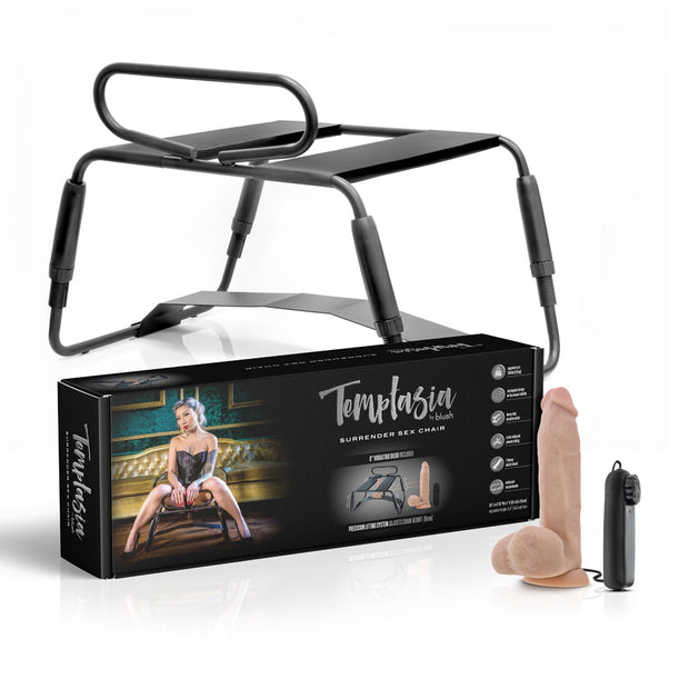 Temptasia Surrender Sex Chair Black - Headshop.com