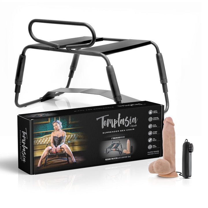 Temptasia Surrender Sex Chair Black - Headshop.com