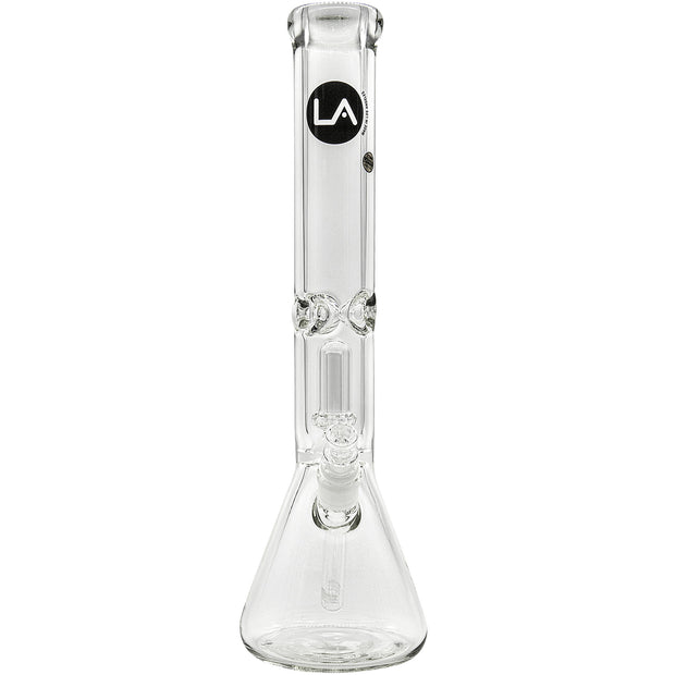 LA Pipes "King Bong" Ultra Heavy 9mm Shower-Head Beaker Bong - Headshop.com