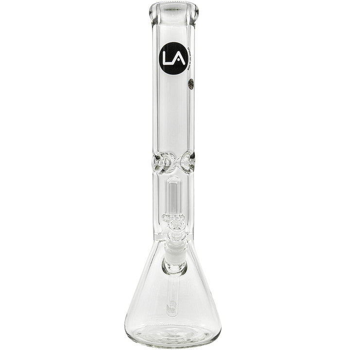 LA Pipes "King Bong" Ultra Heavy 9mm Shower-Head Beaker Bong - Headshop.com