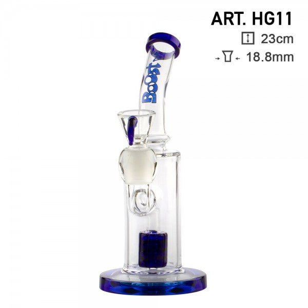 9" Boost Pro Matrix Perc Glass Water Pipe Bong - Headshop.com