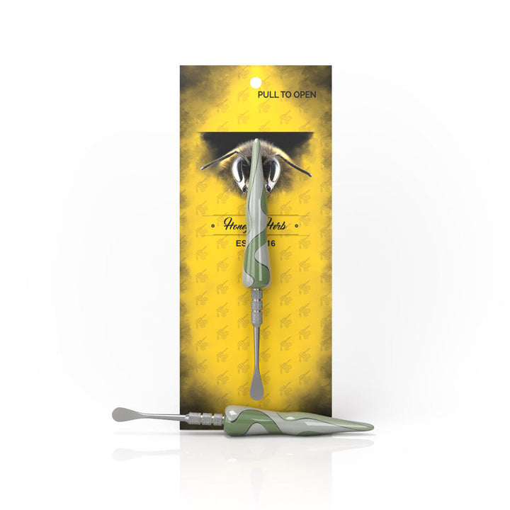 Honeybee herb Swirl Tide Dab Tool - Headshop.com