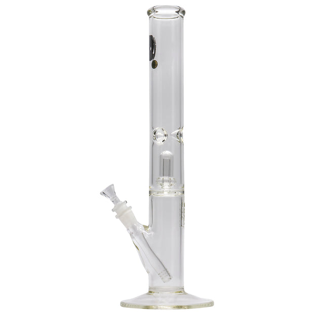 LA Pipes Thick Glass Straight Showerhead Perc Bong - Headshop.com