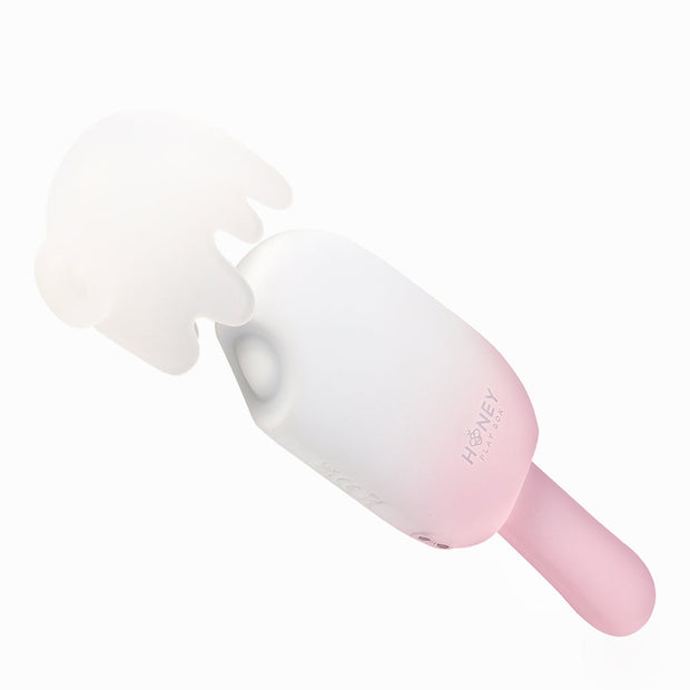 Honey Play Box Bite Me Sucking Tapping & Vibrating Cream Pop Stimulator - Headshop.com