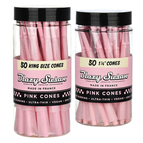 Blazy Susan Pink Pre-Rolled Cones | 50pk Blazy Susan Pink Pre-Rolled Cones | 50pk