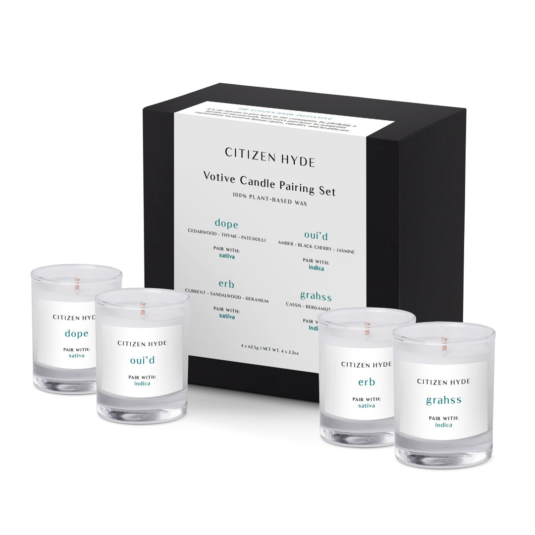 4 Mini Citizen Hyde Candles Pairing Set - Headshop.com
