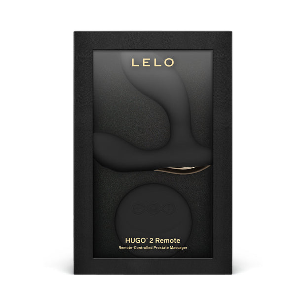 LELO HUGO 2 Prostate Massager with Remote Black - Headshop.com