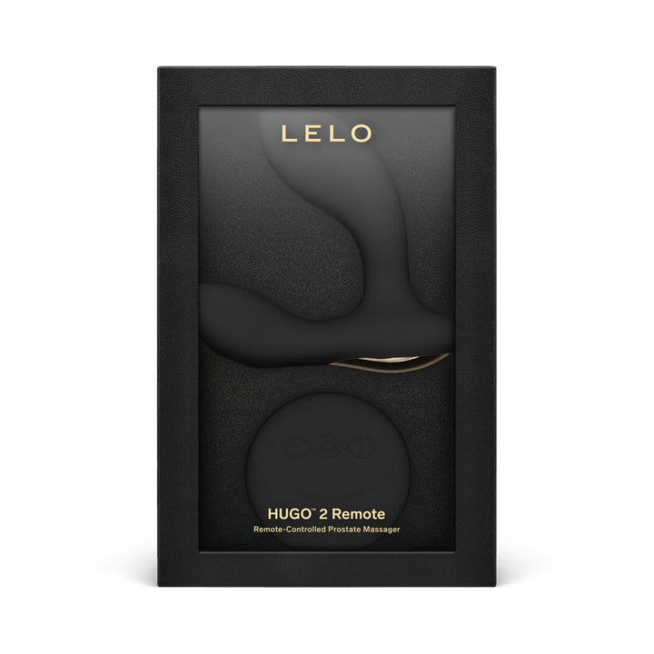 LELO HUGO 2 Prostate Massager with Remote Black - Headshop.com