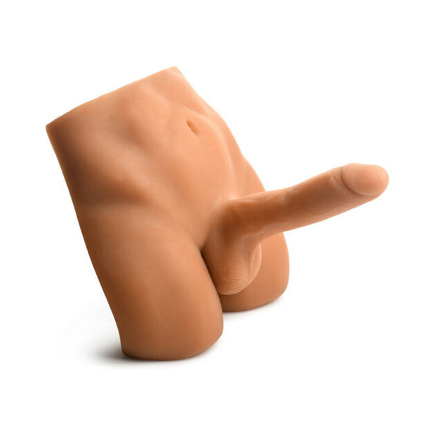 Jock Ass Masturbator with Posable 7 in. Dildo Medium - Headshop.com