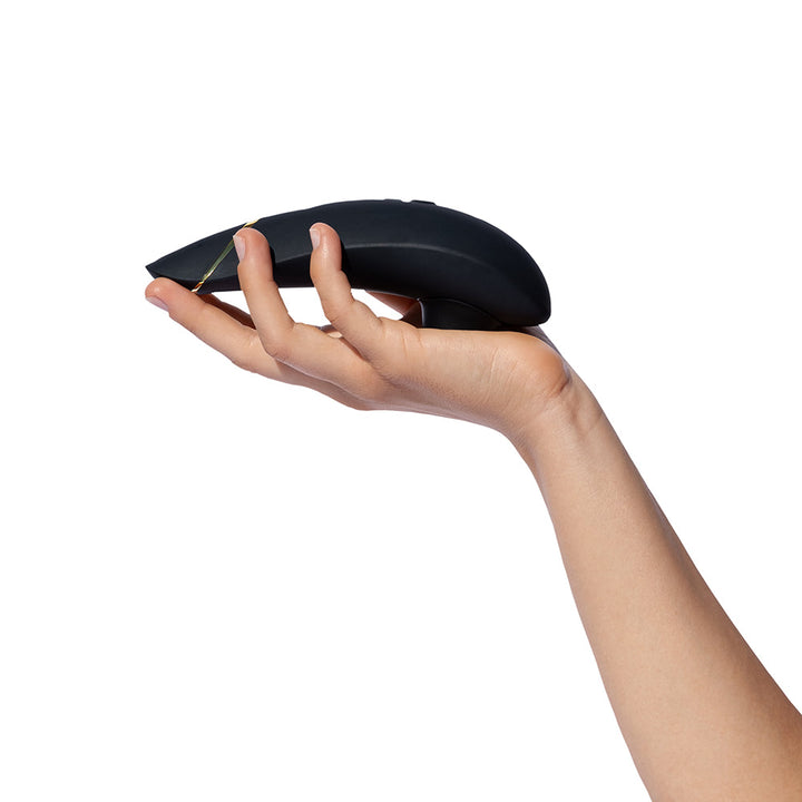 Womanizer Premium 2 Rechargeable Silicone Luxurious Pleasure Air Clitoral Stimulator Black - Headshop.com