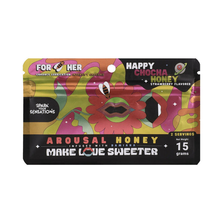 Happy Chocha Honey Arousal Honey 12-Pack Display - Headshop.com