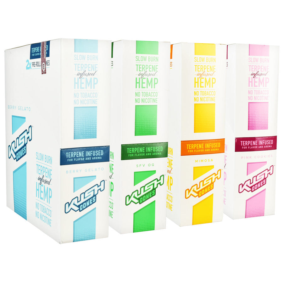 Kush Cones Terpene Infused Hemp Pre-rolled Cones - Headshop.com
