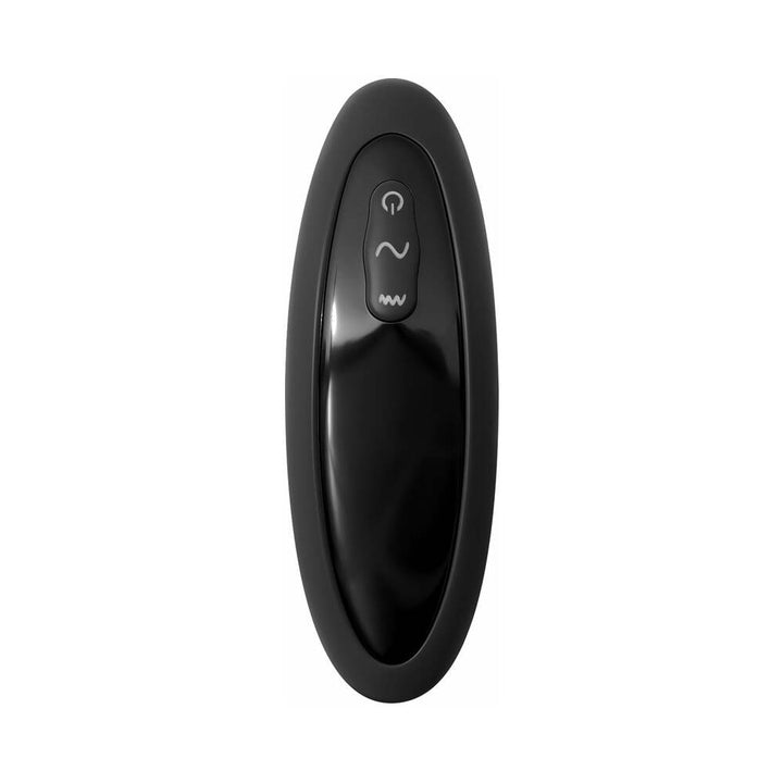 Pipedream Anal Fantasy Elite Collection Rechargeable Vibrating Silicone P-Motion Massager Black - Headshop.com
