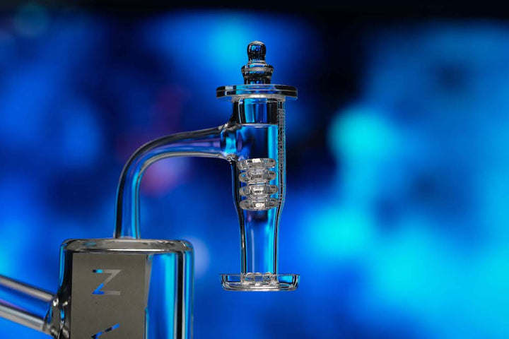 Space King Fully Fused Diamond Knot Banger Kit (Teal) - Headshop.com