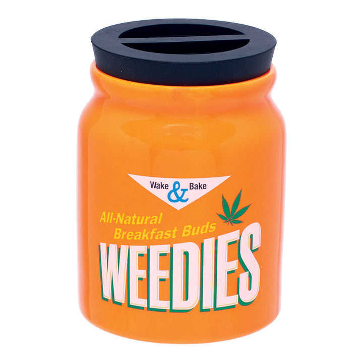 Fujima Happy Hemp Ceramic Stash Jar | 4.5" - Headshop.com