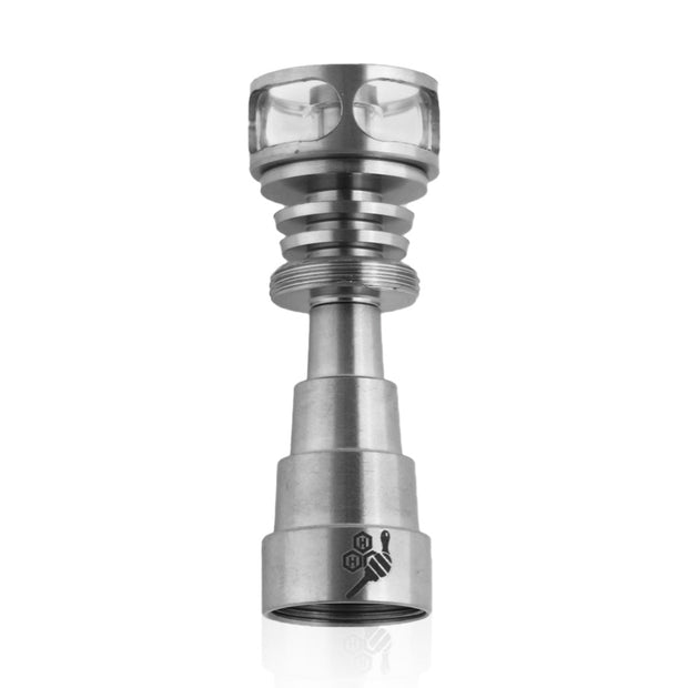 Honeybee Herb Titanium 6 IN 1 Cage Hybrid Dab Dab Nail - Headshop.com