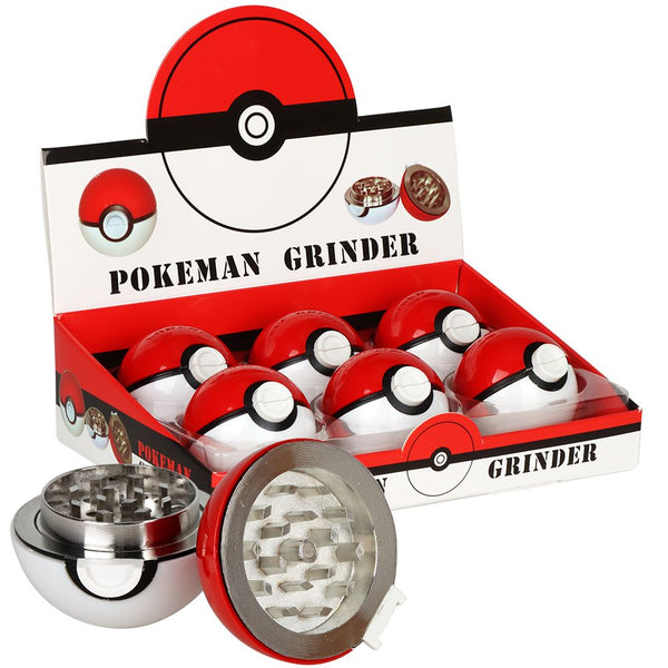 6CT DISPLAY - Monster Ball Grinder - 3pc / 1.5" 6CT DISPLAY - Monster Ball Grinder - 3pc / 1.5"