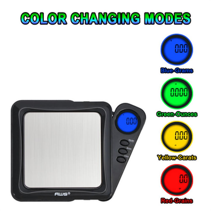 AWS Blade Digital Pocket Scale Series- 200g x 0.01g / Black - Headshop.com