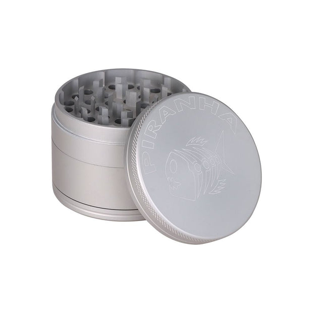 Piranha RETRO Aluminum Grinder | 4pc | 2.5"