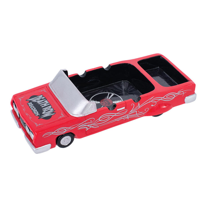 Death Row Records Red Hot Rod Ashtray w/ Stash Trunk - 9.5" x 3.5" - Headshop.com