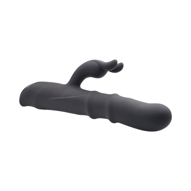 Evolved Ringmaster Rechargeable Dual Stim Vibe Silicone Black - Headshop.com