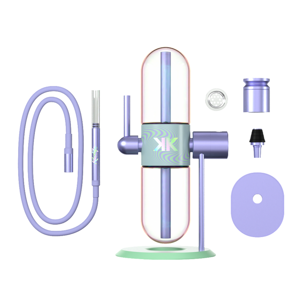 Khalifa x Stündenglass Gravity Infuser - Violet Sky / Mints - Headshop.com