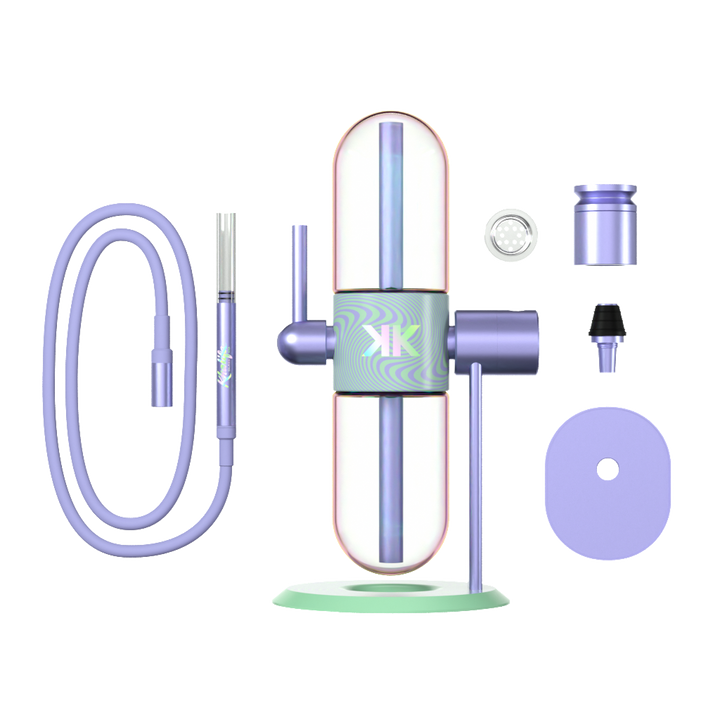 Khalifa x Stündenglass Gravity Infuser - Violet Sky / Mints - Headshop.com