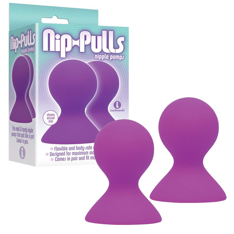 The 9's, Silicone Nip-Pulls, Violet - Headshop.com