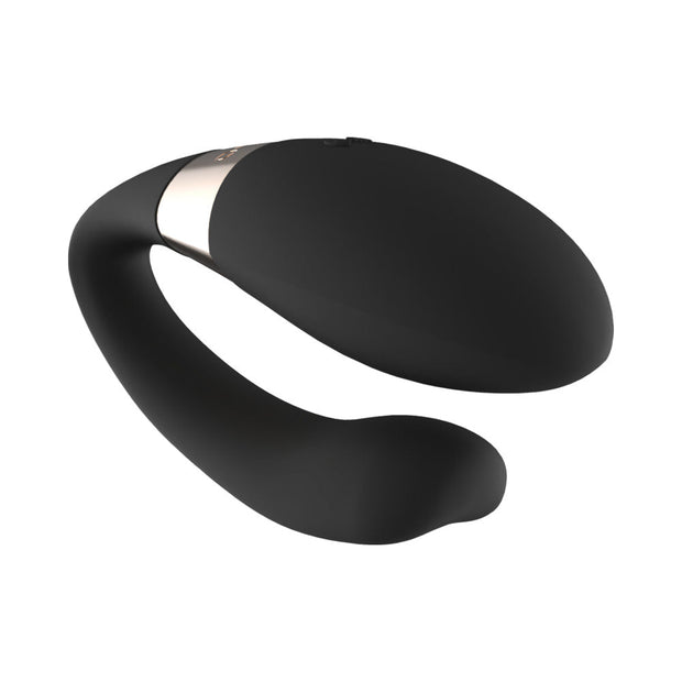 LELO TIANI Harmony Rechargeable Dual Stimulation Couples Vibrator Black - Headshop.com