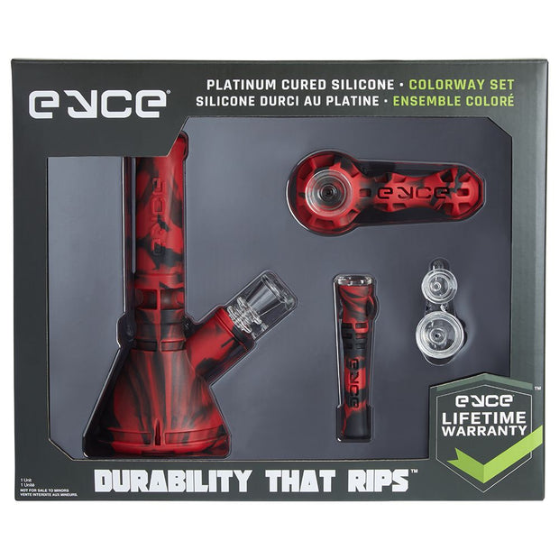 Eyce Colorway Silicone Herb Pipes Box Set | 5pc - Headshop.com