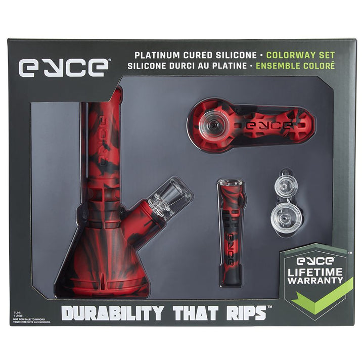 Eyce Colorway Silicone Herb Pipes Box Set | 5pc - Headshop.com