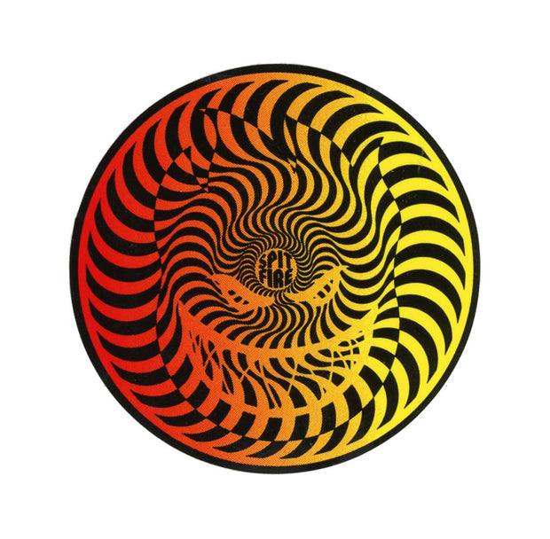 Spitfire Logo Psychedelic Sticker - Headshop.com
