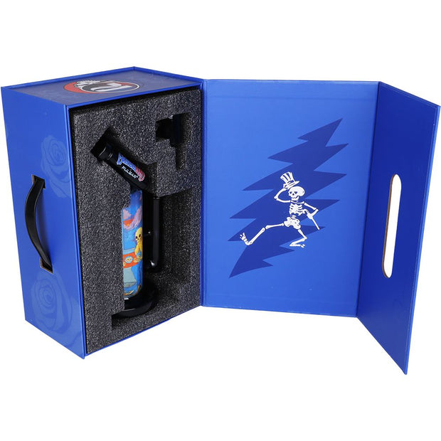 Grateful Dead x Pulsar Inside Print Water Pipe - 8.5" / 14mm F / Deadhead Dorm - Headshop.com