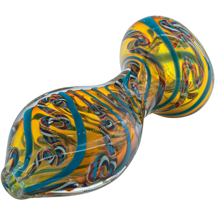 LA Pipes "Flat Belly" Inside-Out Chillum - Headshop.com