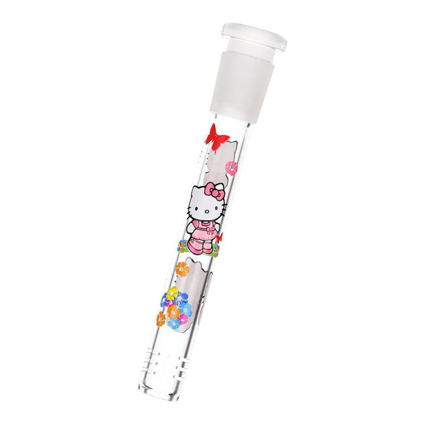Hello Kitty Neon Beaker Glass Water Pipe - 10" / 14mm F / Colors Vary