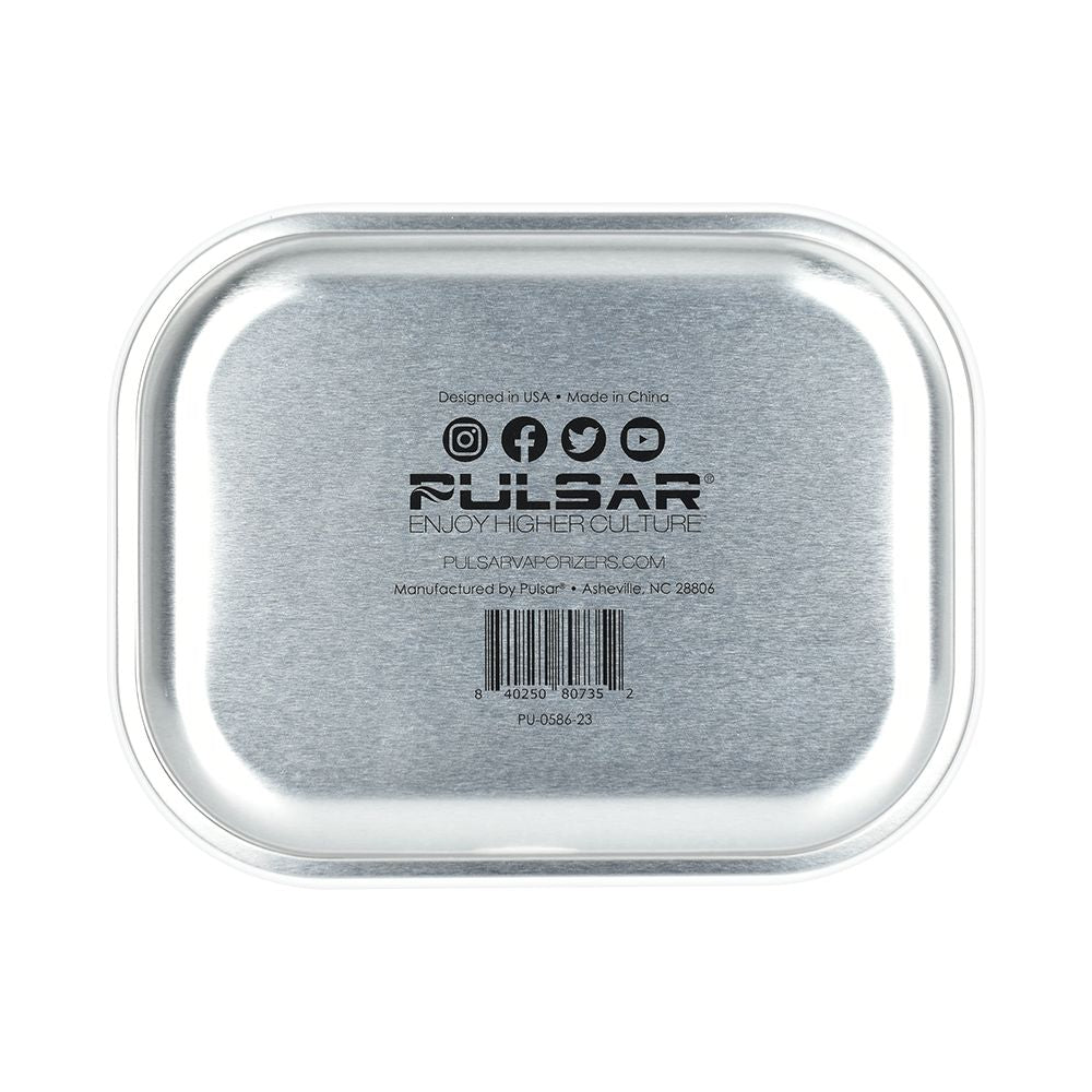 Pulsar Mini Metal Rolling Tray - Space Junk / 7"x5.5" - Headshop.com