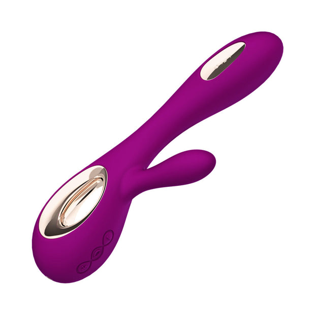 LELO SORAYA WAVE Rechargeable Rabbit Vibrator Deep Rose - Headshop.com