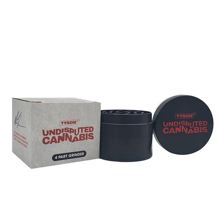 TYSON 2.0 Aluminum Grinder - Undisputed Cannabis / 4pc / 2.25" - Headshop.com