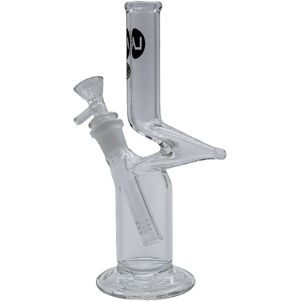 LA Pipes "The Zig" Straight Zong Style Bong - Headshop.com