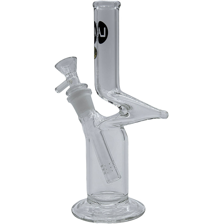 LA Pipes "The Zig" Straight Zong Style Bong - Headshop.com
