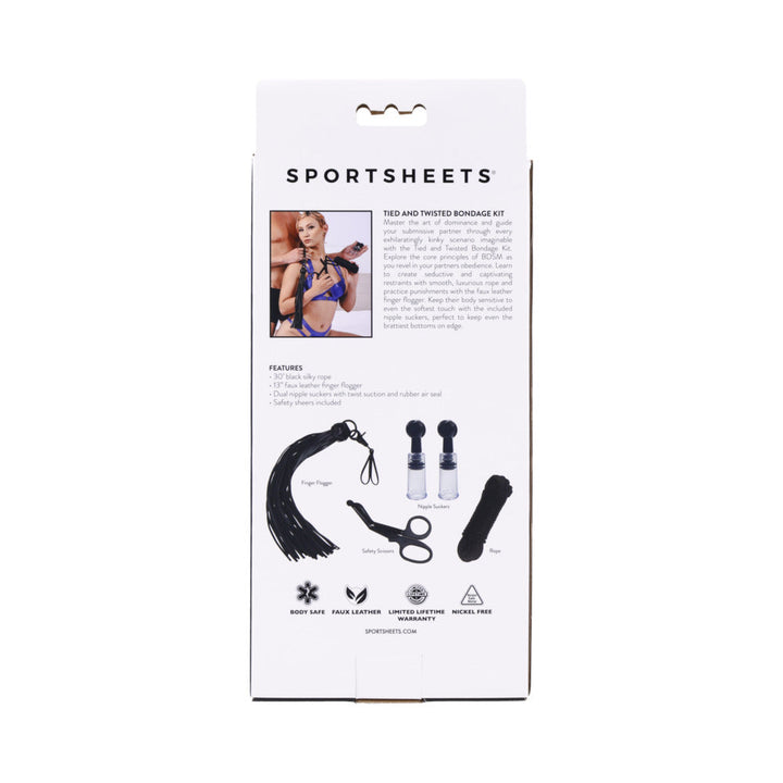 Sportsheets Tied and Twisted Bondage Kit - Headshop.com