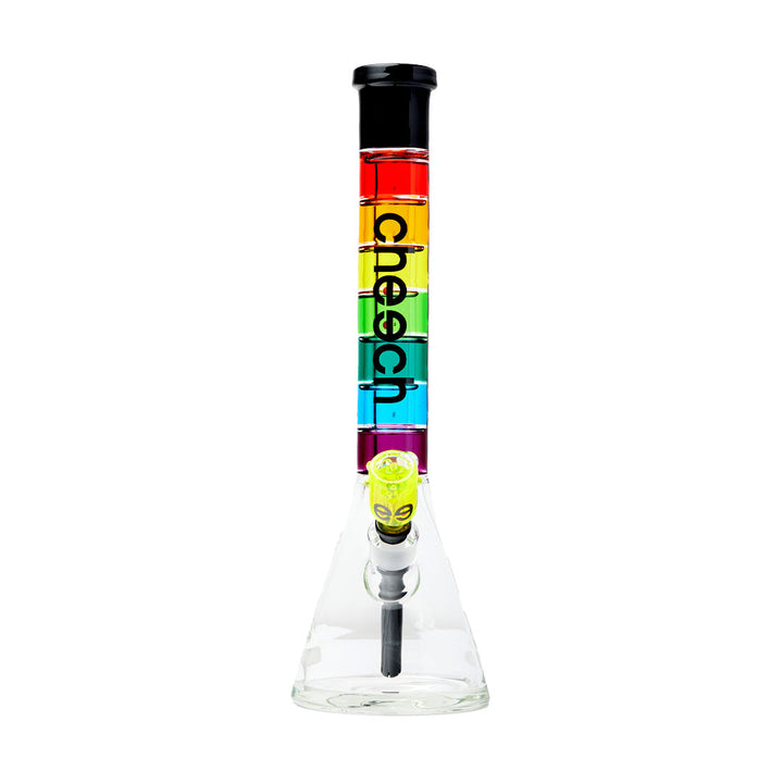 Cheech Glass 18" Rainbow Glycerin Water Pipe - Headshop.com