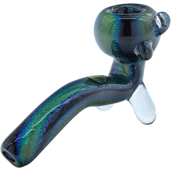 LA Pipes "Supernova" Full Dichroic Sherlock Pipe - Headshop.com