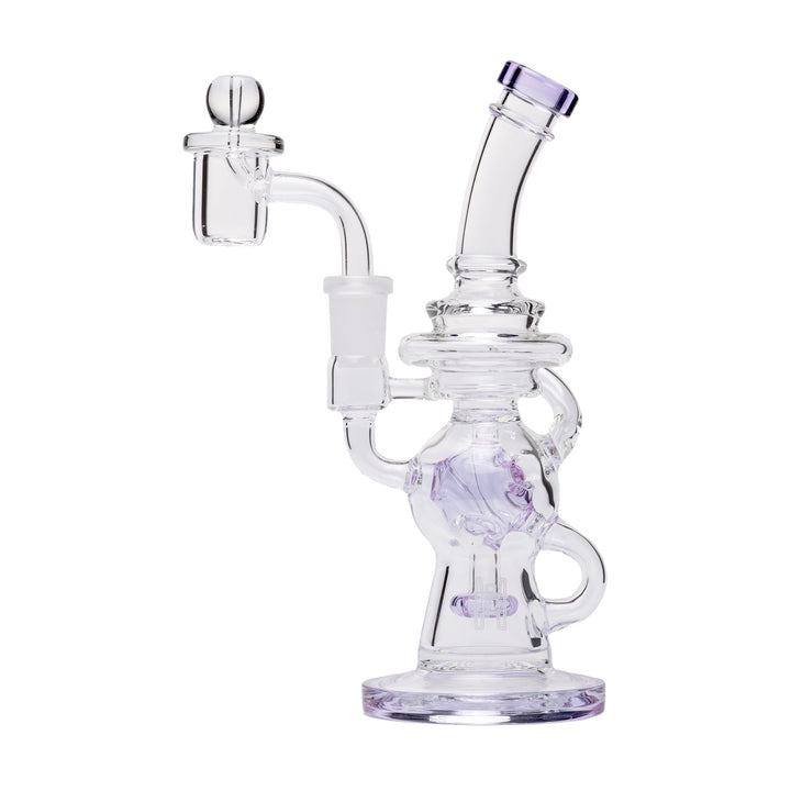 Human Grade 7" Swiss Rig Water Pipe