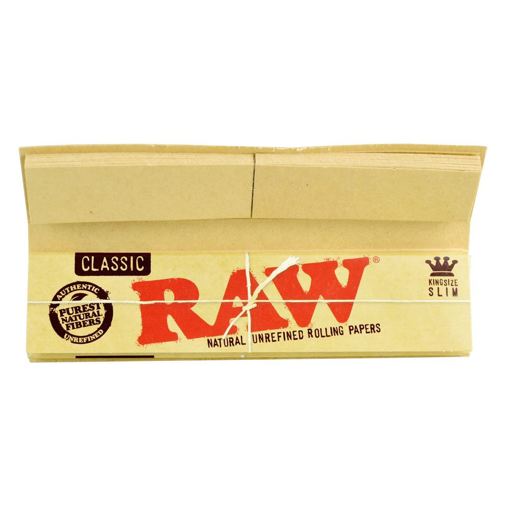 Raw Connoisseur Rolling Papers w/ Tips - Headshop.com